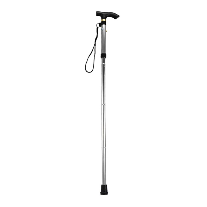 Folding Walking Sticks Hiking Adjustable - Bâton de marche pliable en alliage