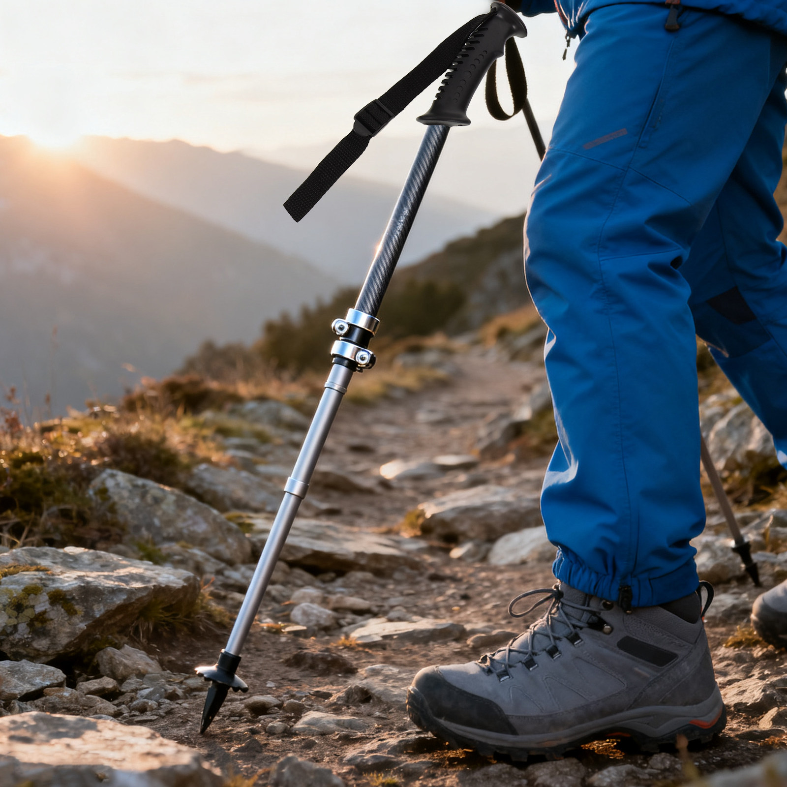 Wrist Straps Replacement Trekking Pole - 4 poignées ergonomiques pour bâtons de