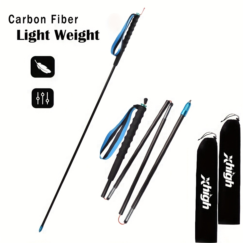 Carbon Fiber Trekking Poles Ultralight Pair - Bâtons de randonnée ultralégers 100% fibre