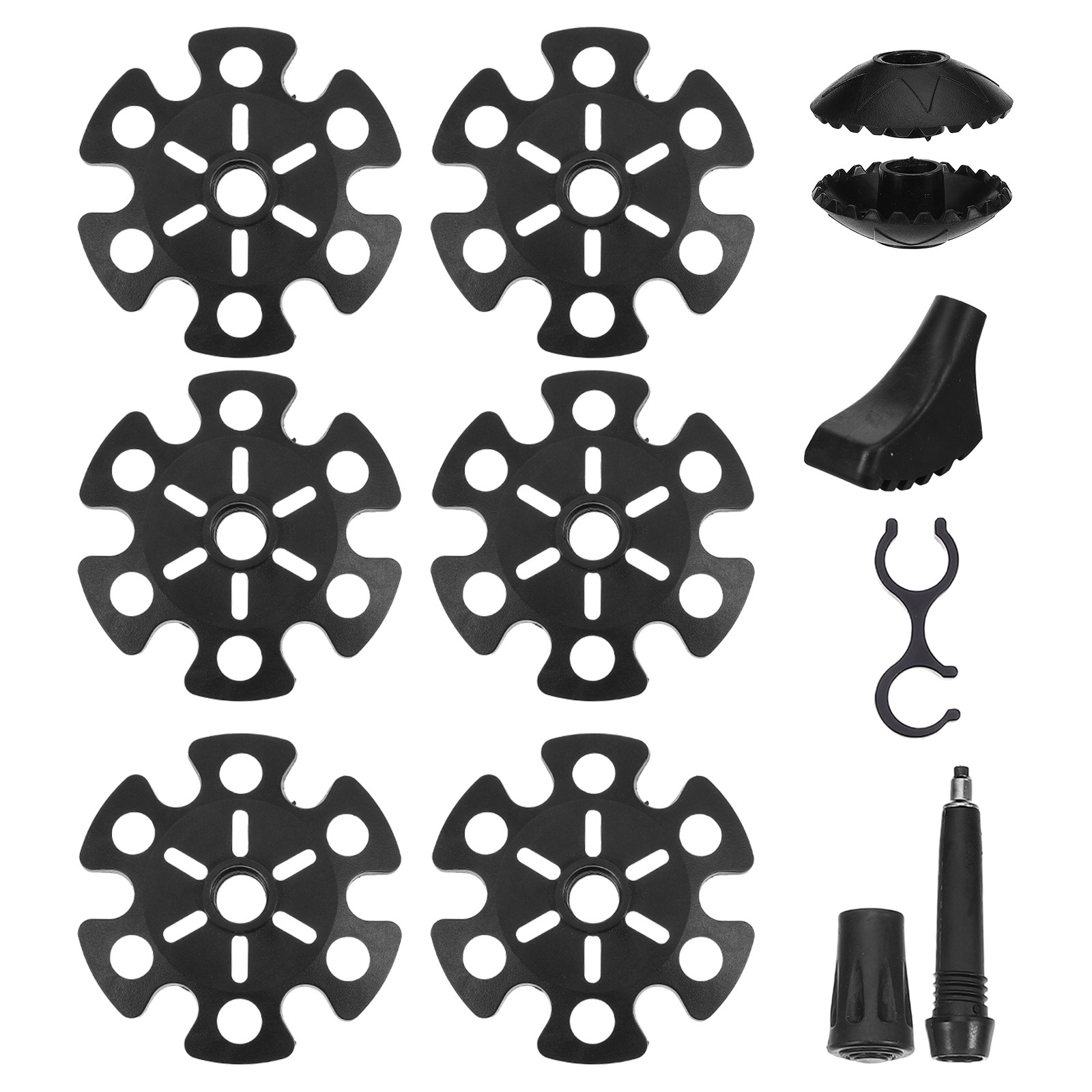 1 jeu de capuchons de remplace - Snow Baskets Mud Baskets Trekking Pole avis et prix