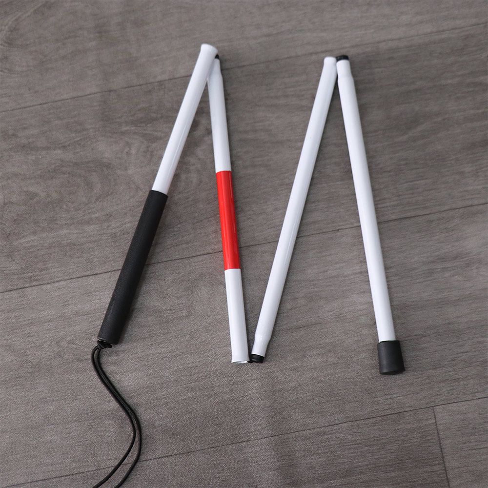 Canne de marche en alliage d'a - Folding Walking Sticks Hiking Adjustable avis et prix