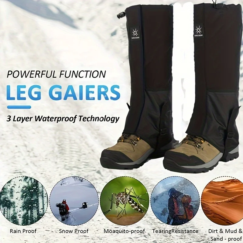 Guêtres imperméables pour la r - Gaiters Waterproof Breathable Hiking avis et prix