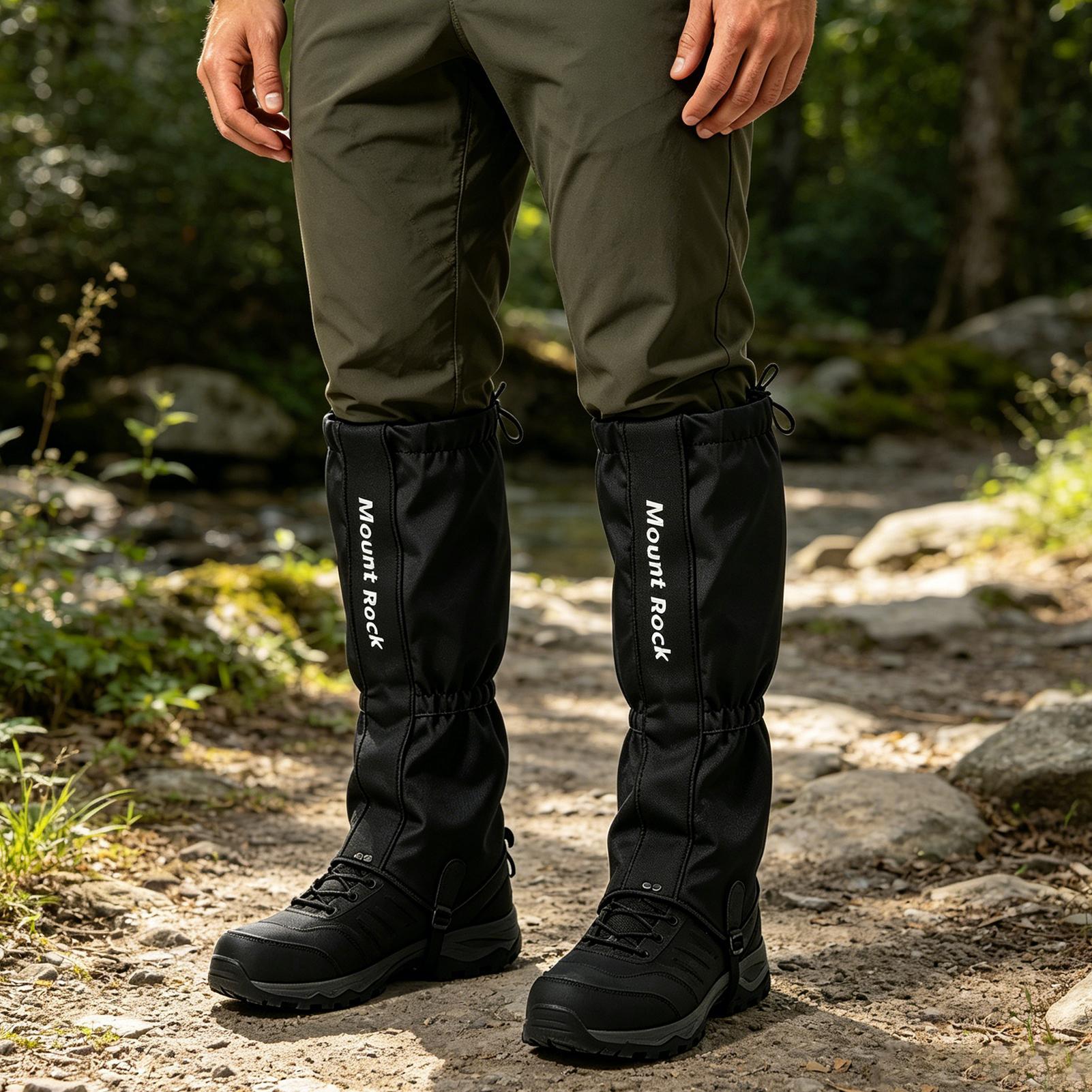 1 Paire de Guêtres de Randonné - Gaiters Waterproof Breathable Hiking avis et prix