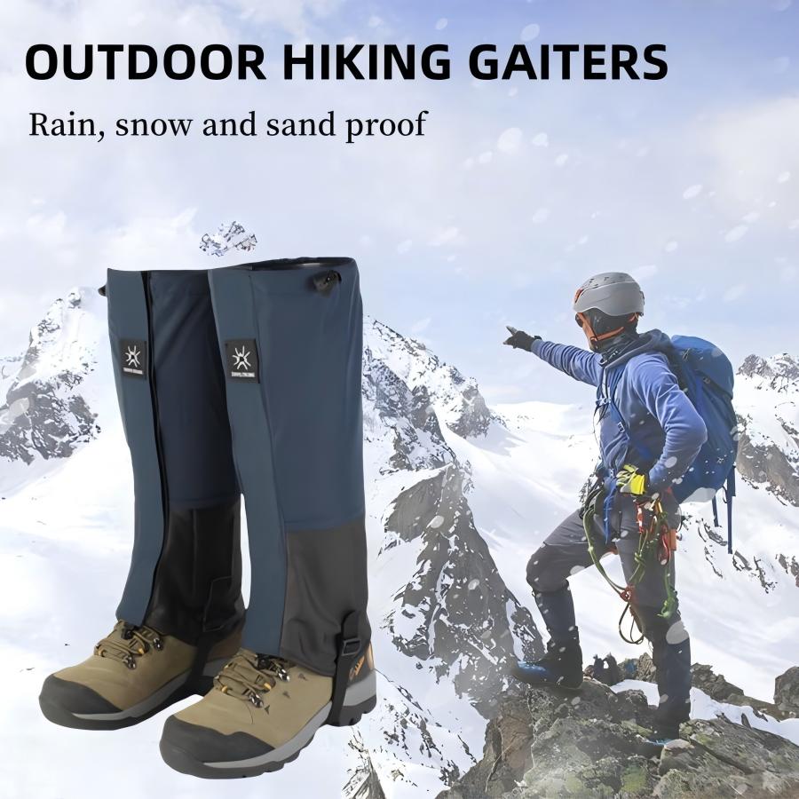 1 paire de guêtres de randonné - Gaiters Waterproof Breathable Hiking avis et prix