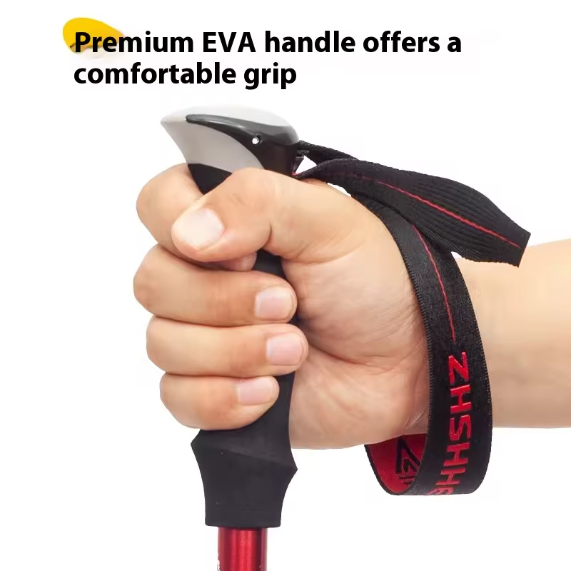 1 Paire de Bâtons de Randonnée - Folding Walking Sticks Hiking Adjustable avis et prix