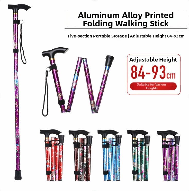 Canne de marche pliable réglab - Folding Walking Sticks Hiking Adjustable avis et prix
