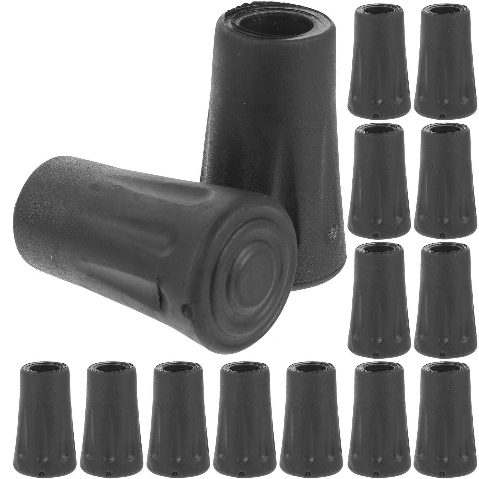 24 pièces de protège-pieds en  - Trekking Pole Rubber Tips Feet Replacement avis et prix