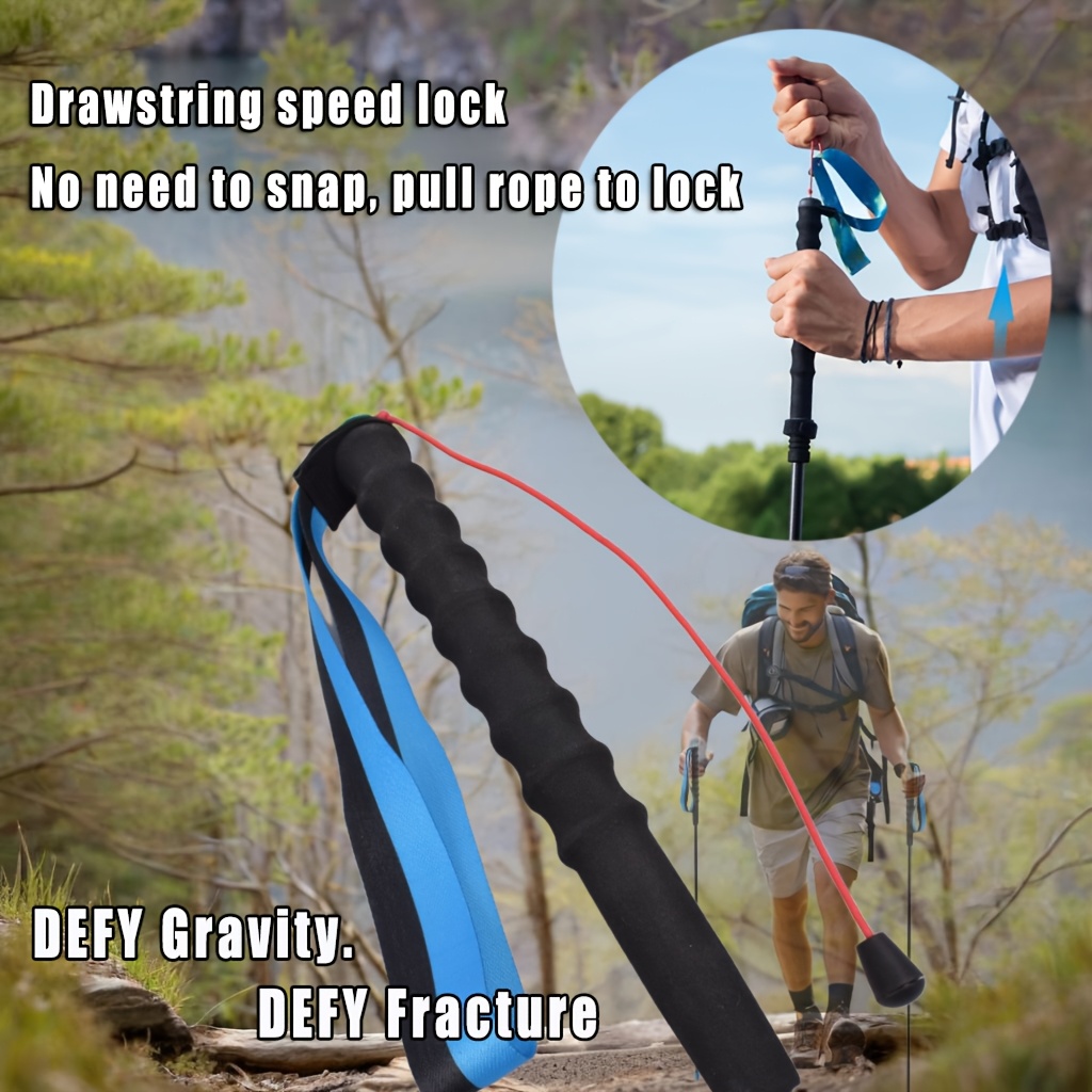 Bâtons de trekking ultralégers - Carbon Fiber Trekking Poles Ultralight Pair avis et prix
